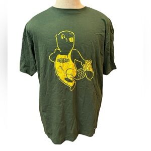 Rare Black Maple Beaver Lumber vintage Joe Beaver logo T-shirt XL